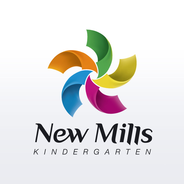 Diseño de logo para New Mills (jardín de infantes)